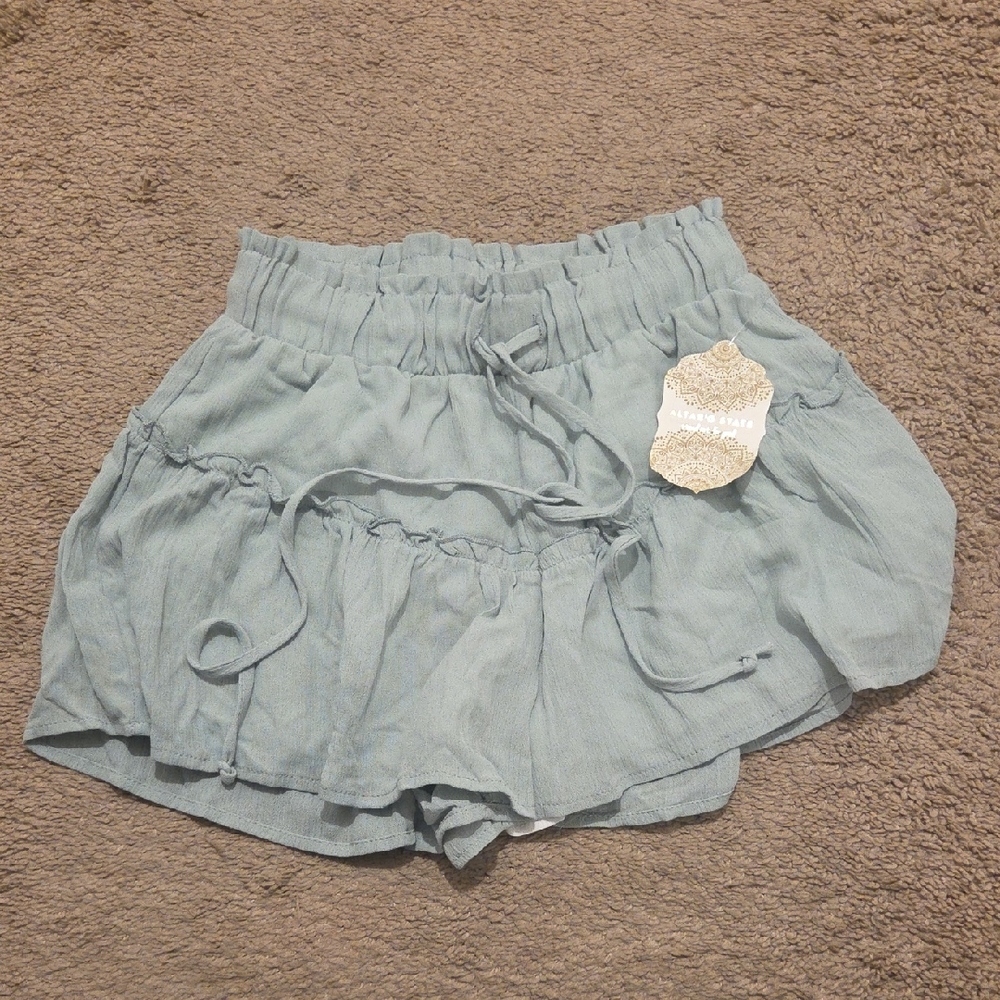 New Altar'd State Light Green Skort